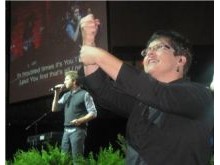 VCI interprets for the deaf at concerts and conferences.